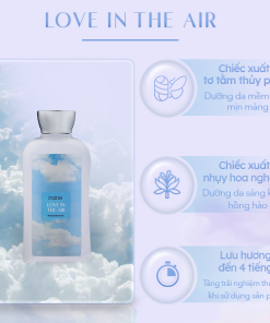 Sữa tắm dưỡng ẩm nước hoa Mine Love In The Air 470g