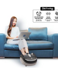 Dụng cụ massage bàn chân hiệu Ogawa – Zen Foottee (OF-3005), Đen-Ogawa foot massage Zen Foottee (OF-3005), Black