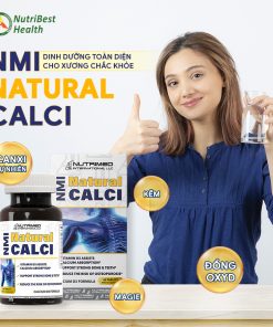 Thực phẩm bảo vệ sức khỏe NMI Natural Calci