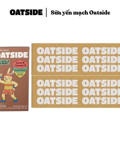 Sữa yến mạch OATSIDE vị Sô-cô-la lúa mạch Thùng 40 Hộp 115ml