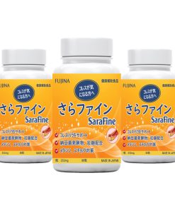 Viên uống hỗ trợ giảm mỡ máu Sarafine Fujina (Hộp 80 viên)