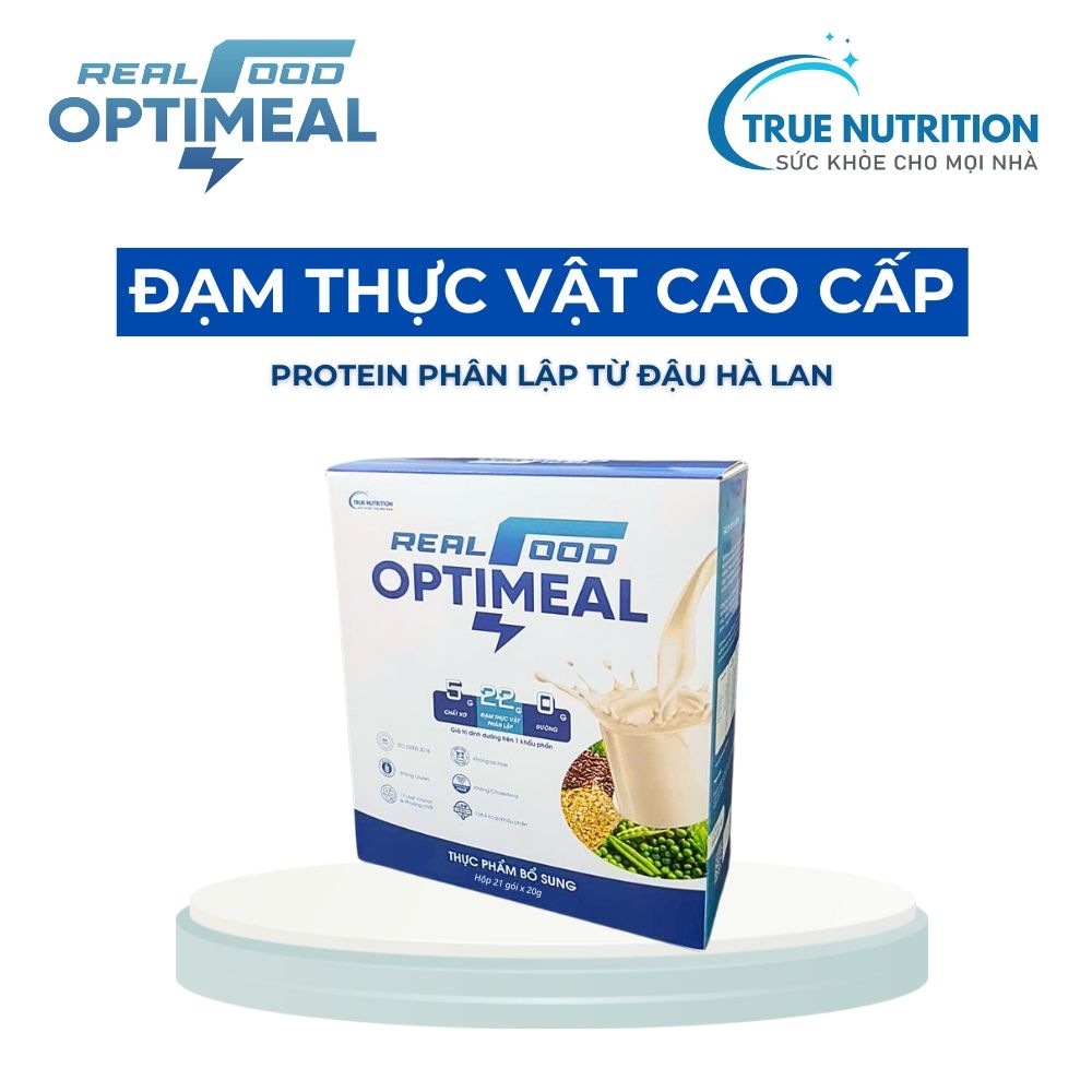 Đạm thực vật Optimeal hộp 21 gói x 20g