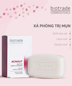 Xà phòng hỗ trợ giảm mụn Biotrade Acnaut Soap