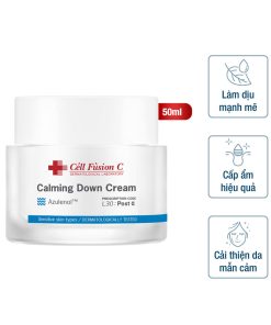 Kem dưỡng cấp ẩm & giảm ửng đỏ, dịu da Cell Fusion C Calming Down Cream 50ml