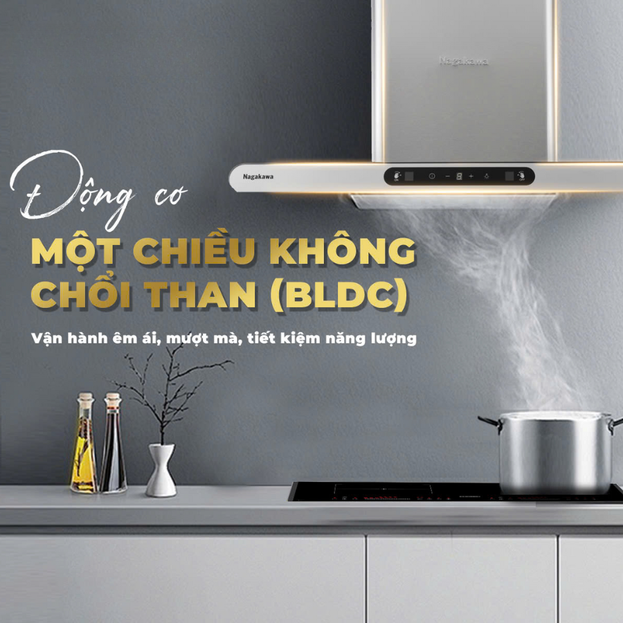 Máy hút mùi cao cấp Nagakawa NKTH03M70