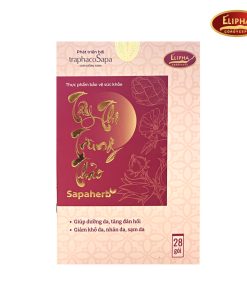 Collagen Tây Thi Trùng Thảo Sapaherb hỗ trợ làm đẹp da 28gói
