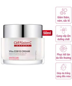 Kem dưỡng trắng & đều màu da 50ml – Cell Fusion C Expert WhiteCure Vita.CEB12 Cream