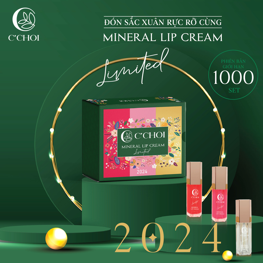 Son kem khoáng (phiên bản giới hạn) – Mineral Lip Cream – Limited 2024