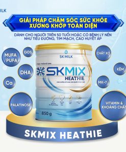 Skmix Heathie – Sữa bột dinh dưỡng phù hợp cho người lớn tuổi (850g)