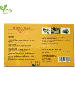 Tinh dầu tràm tự nhiên ECO – Hỗ trợ giảm ho, cảm cúm, sổ mũi, cảm lạnh (Lọ 30ml)