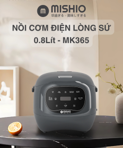 Nồi cơm điện lòng sứ dưỡng sinh Mishio MK365 (0.8L)