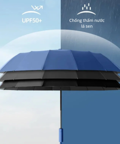 Dù tự động gấp gọn Kachi MK376 (24 nan rộng 110cm, chống UV)