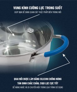 Bộ nồi inox Nagakawa NAG1302