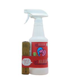 Bộ vi sinh khử mùi thú cưng Pet Kleen (1 chai 500ml + 3 ống 5ml)