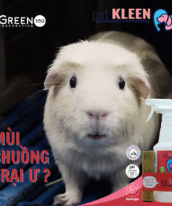 Bộ vi sinh khử mùi thú cưng Pet Kleen (1 chai 500ml + 3 ống 5ml)