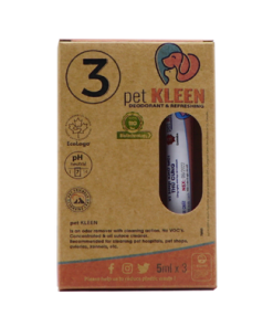 Hộp vi sinh khử mùi thú cưng Pet Kleen (3 ống 5ml)
