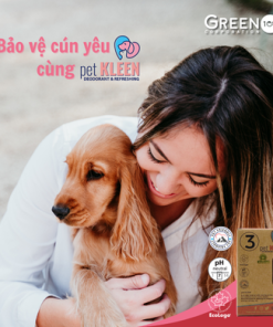 Hộp vi sinh khử mùi thú cưng Pet Kleen (3 ống 5ml)