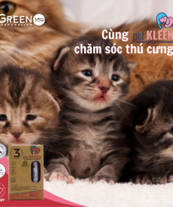 Hộp vi sinh khử mùi thú cưng Pet Kleen (3 ống 5ml)