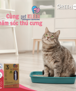 Hộp vi sinh khử mùi thú cưng Pet Kleen (3 ống 5ml)