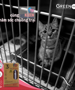 Hộp vi sinh khử mùi thú cưng Pet Kleen (3 ống 5ml)