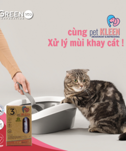Hộp vi sinh khử mùi thú cưng Pet Kleen (3 ống 5ml)