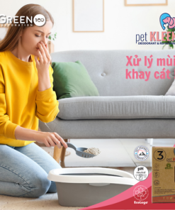 Hộp vi sinh khử mùi thú cưng Pet Kleen (3 ống 5ml)