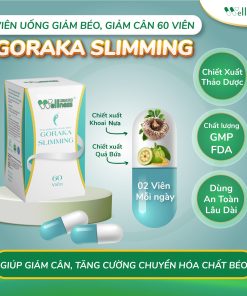 Viên uống hỗ trợ giảm cân Goraka Slimming (60 viên)