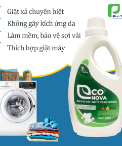 Nước giặt xả thảo mộc Econova (Chai 1.65kg)