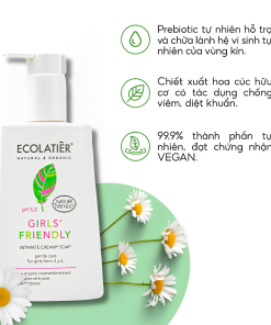 Dung dịch vệ sinh Ecolatier – Cho Bé Gái Từ 3 Tuổi (250ml)