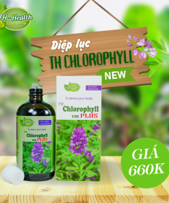 TH-Chlorophyll UIE PLUS bổ sung diệp lục, hỗ trợ miễn dịch và chống oxy hóa 500ml