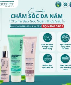 Combo chăm sóc da nám từ tế bào gốc noãn thực vật – Dành cho da nám khô, nhạy cảm