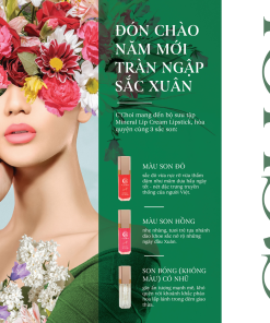 Son kem khoáng (phiên bản giới hạn) – Mineral Lip Cream – Limited 2024