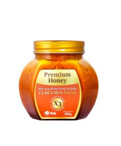 Mật ong đông trùng hạ thảo Curcumin Nano (Hộp 500g)