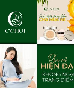 Combo phấn nước + lõi C’Choi Herbal DD Cushion