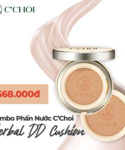 Combo phấn nước + lõi C’Choi Herbal DD Cushion