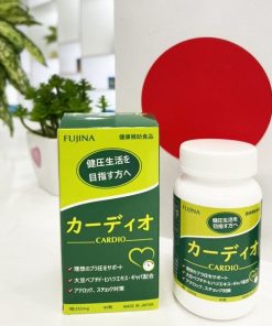 Viên uống hỗ trợ ổn định huyết áp Cardio Fujina (Hộp 80 viên)