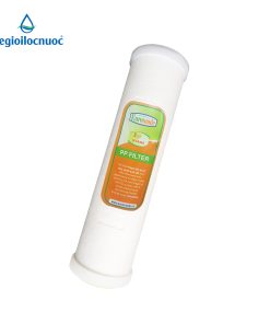 Lõi lọc 10″ PP 5 micron hai đầu bịt EUROMADE (Lõi số 1 PP bịt), model: F-PP10B-5