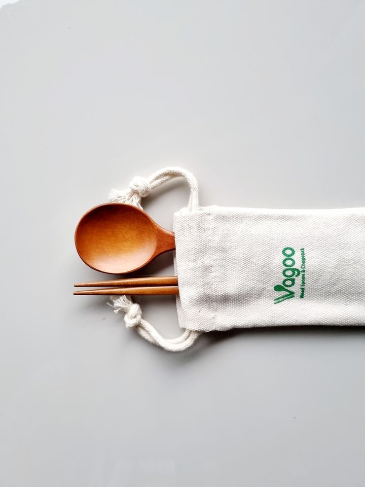 Đũa muỗng túi vải