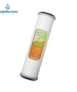 Lõi lọc 10″ PP 1 micron hai đầu bịt EUROMADE (Lõi số 3 PP bịt), model: F-PP10B-1
