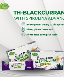 Thực phẩm bảo vệ sức khỏe TH-Blackcurrant with Spirulina Advance