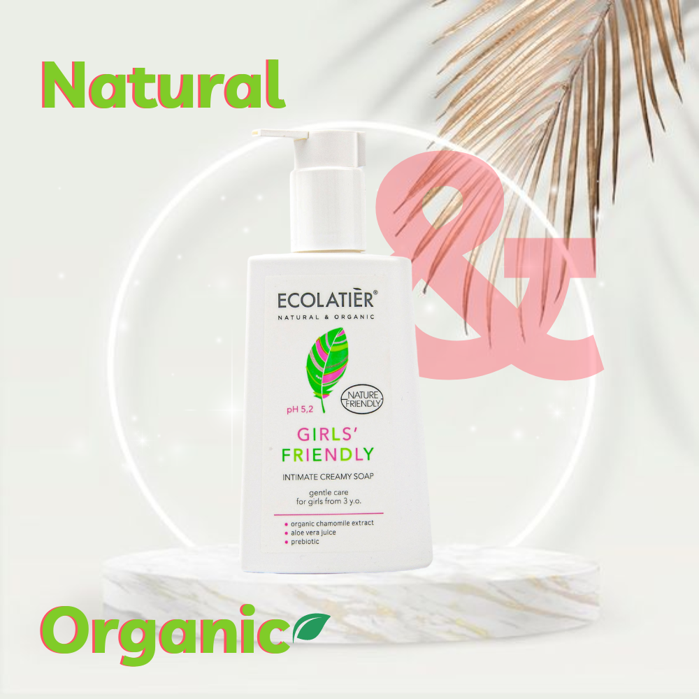 Dung dịch vệ sinh Ecolatier – Cho Bé Gái Từ 3 Tuổi (250ml)