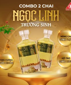 Combo 2 chai Ngọc Linh Trường Sinh (GOLD)
