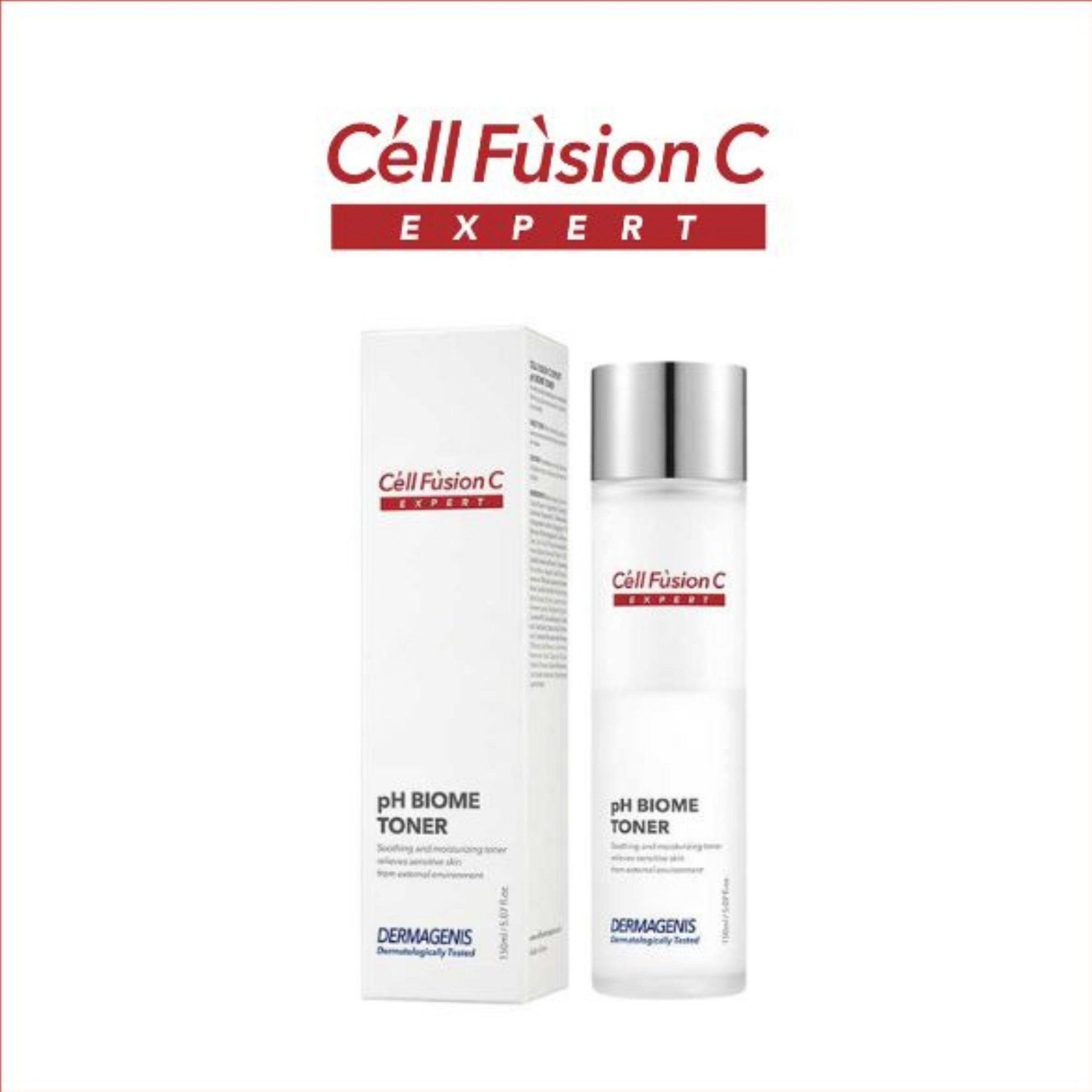 Toner Cấp Ẩm, Tăng Cường Hàng Rào Bảo Vệ Da 150ml – Cell Fusion C Expert Dermagenis pH Biome Toner