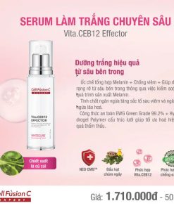 Tinh chất dưỡng trắng & đều màu da 50ml – Cell Fusion C Expert WhiteCure VITA.CEB12 EFFECTOR