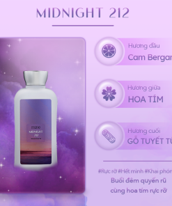 Sữa tắm dưỡng ẩm nước hoa Mine Midnight 212 470g