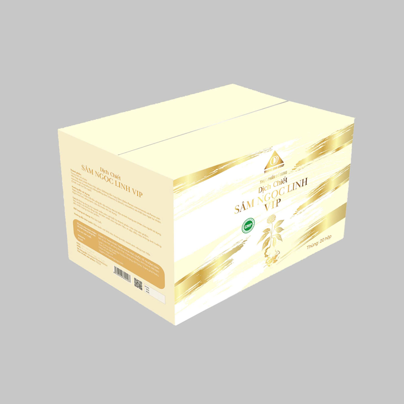 Dịch chiết Sâm Ngọc Linh VIP Hộp 30 gói (kèm túi)