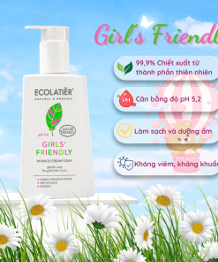 Dung dịch vệ sinh Ecolatier – Cho Bé Gái Từ 3 Tuổi (250ml)