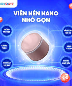 Viên ngậm Nano Children’s Iron (5mg) – Bổ sung sắt, ngừa thiếu máu do thiếu sắt