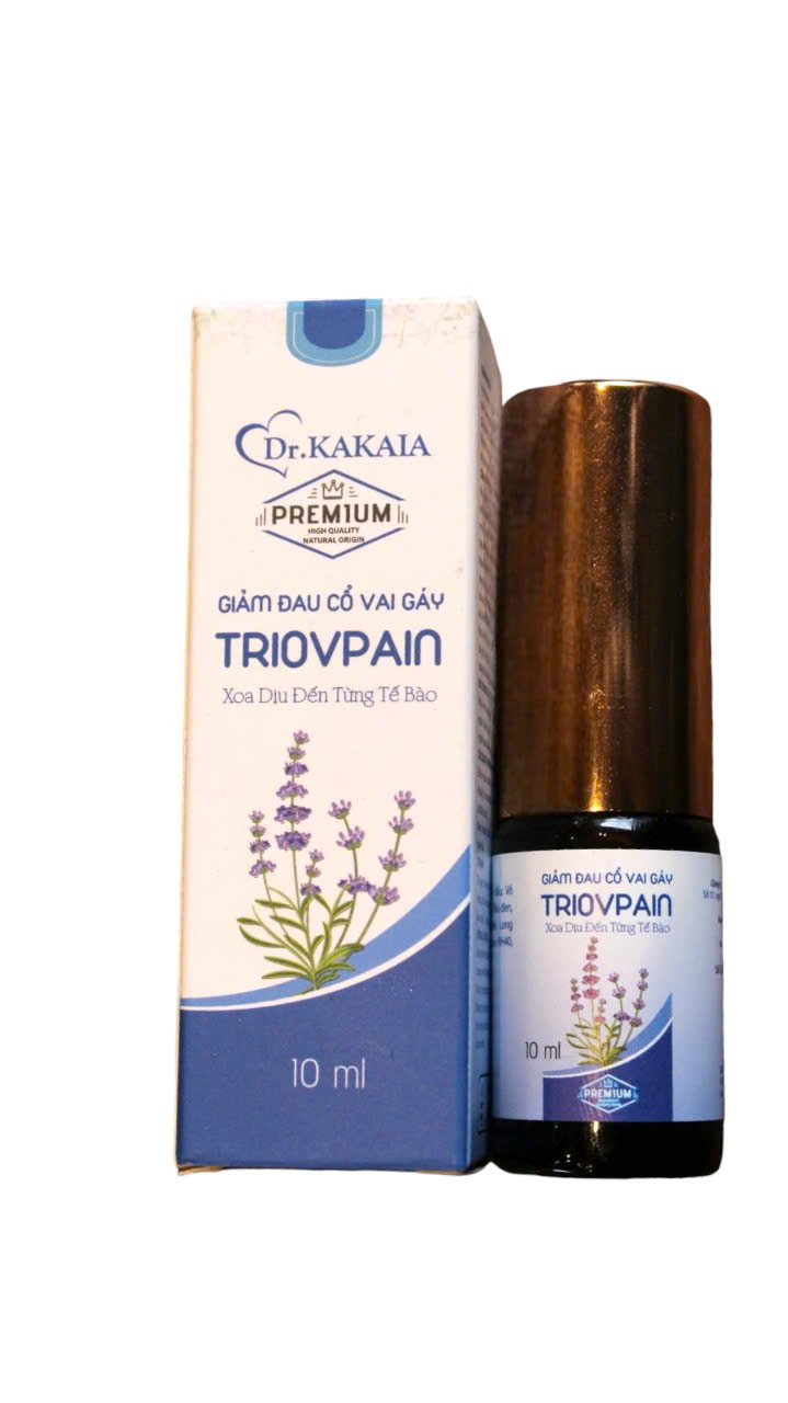 Xịt giảm đau cổ vai gáy triovpain (10ml)
