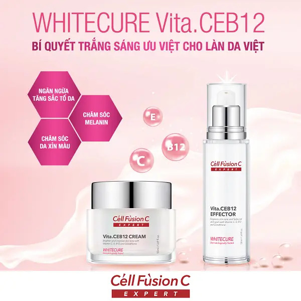 Tinh chất dưỡng trắng & đều màu da 50ml – Cell Fusion C Expert WhiteCure VITA.CEB12 EFFECTOR